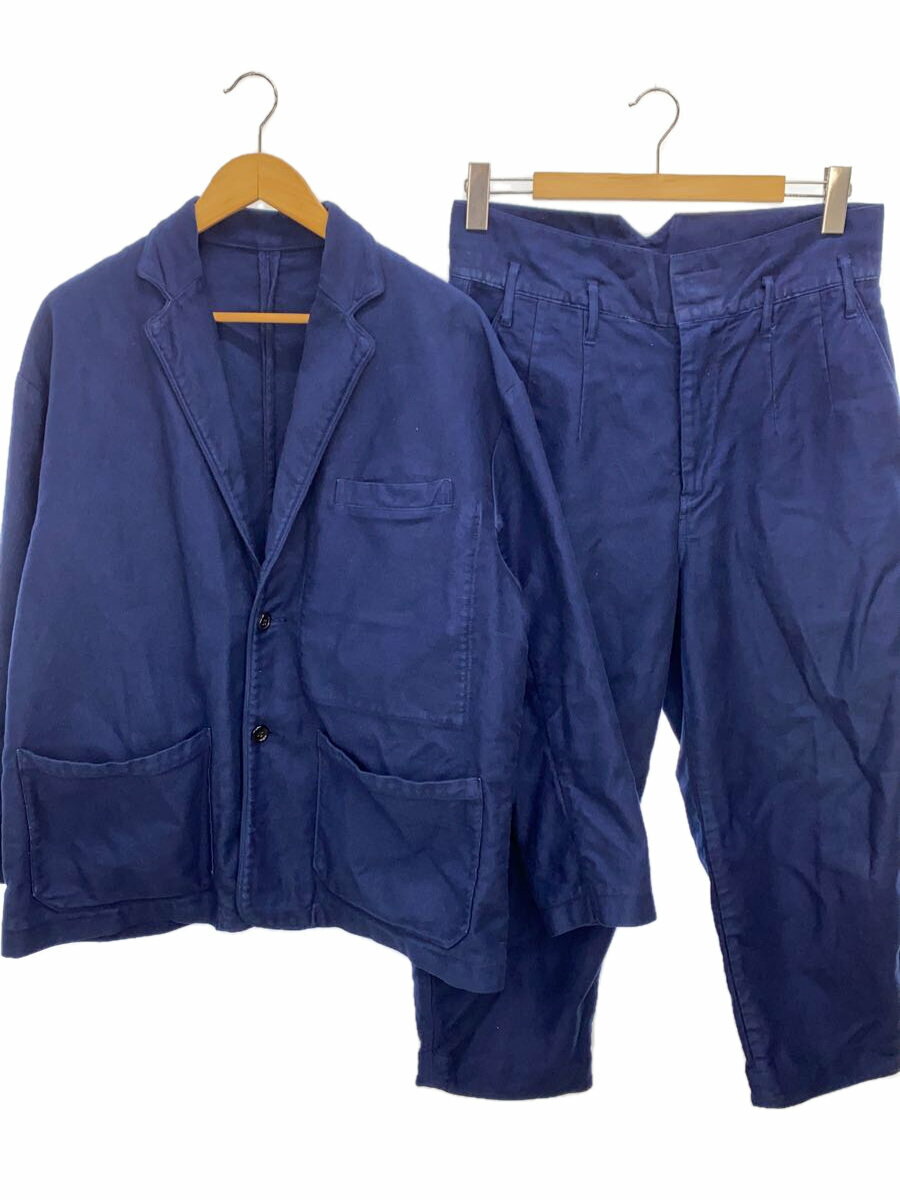 【中古】Porter Classic◆MOLESKIN CLASSIC JACKET・PANTS/セットアップ/M/コットン/NVY/【メンズウェア】