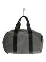 【中古】PRADA◆ボストンバッグ/ナイロン/GRY【バッグ】