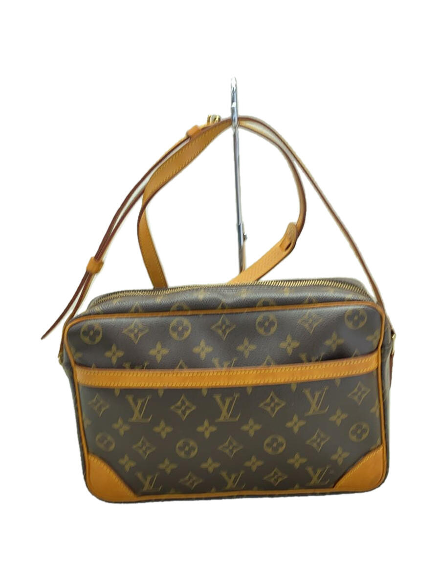 LOUIS VUITTON◆トロカデロ30_モノグラム・キャンバス_BRW/PVC/BRW/総柄