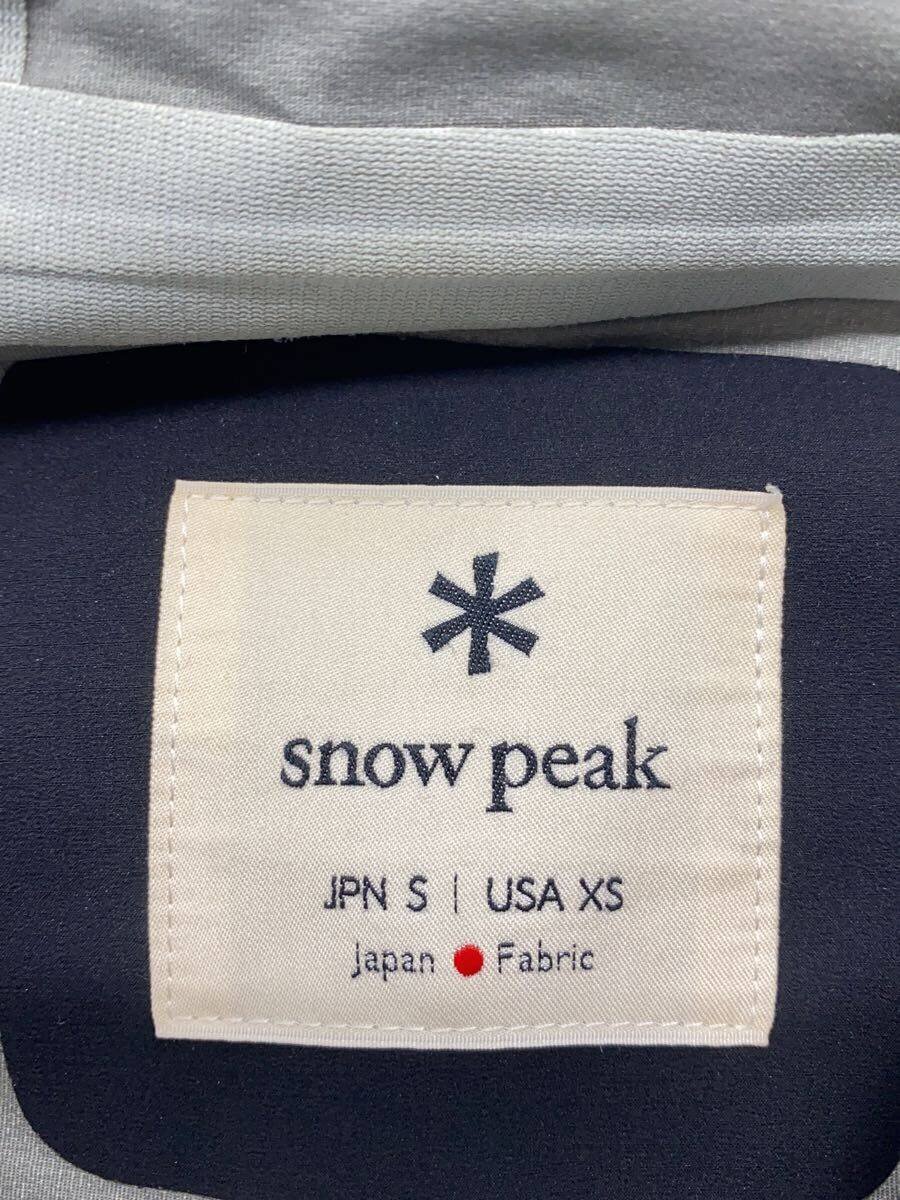 【中古】snow peak◆Soft Shell Pullover/テック/マウンテンパーカー/S/ナイロン/ブラック/jk-20su003【メンズウェア】