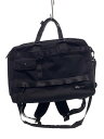 【中古】ALPHA INDUSTRIES◆ブリーフケース/--/BLK/無地/2WAY【バッグ】