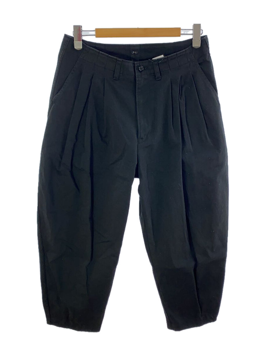 【中古】Porter Classic◆ボトム/L/コットン/BLK/無地//【メンズウェア】