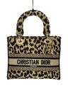 【中古】Christian Dior◆レディーディライト/ショルダーバッグ/--/CML/レオパード//【バッグ】