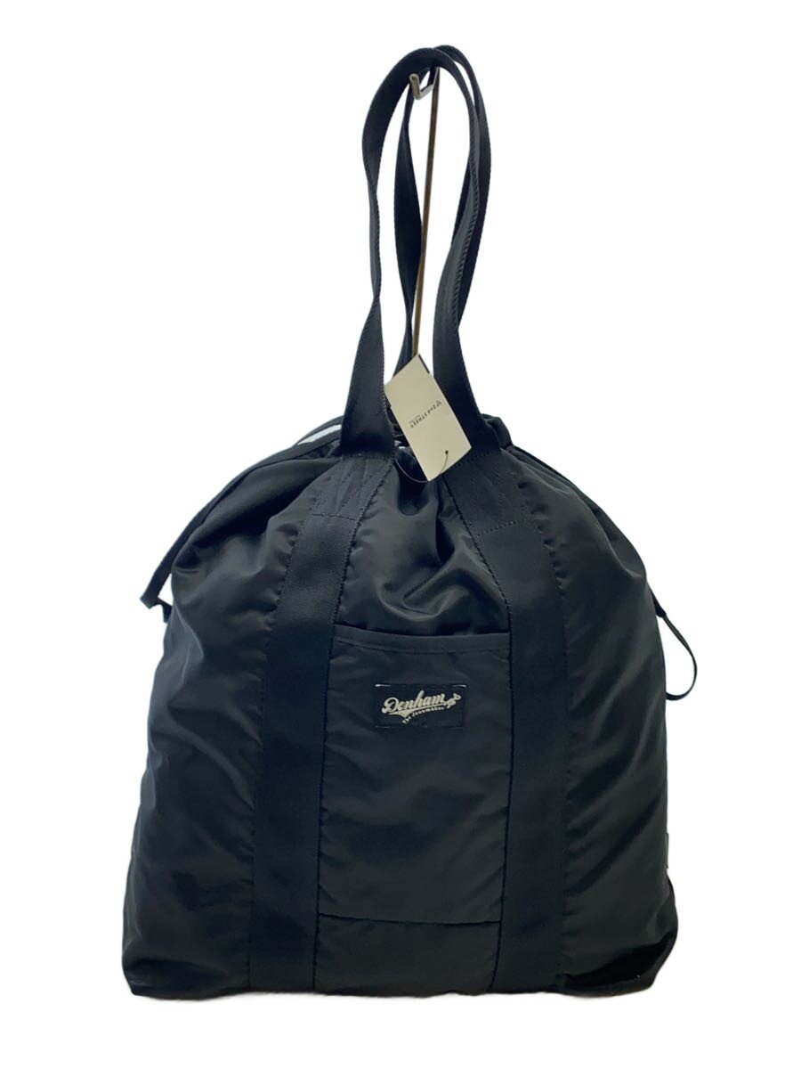 RAMIDUS◆×DENHAM/トートバッグ/ナイロン/BLK
