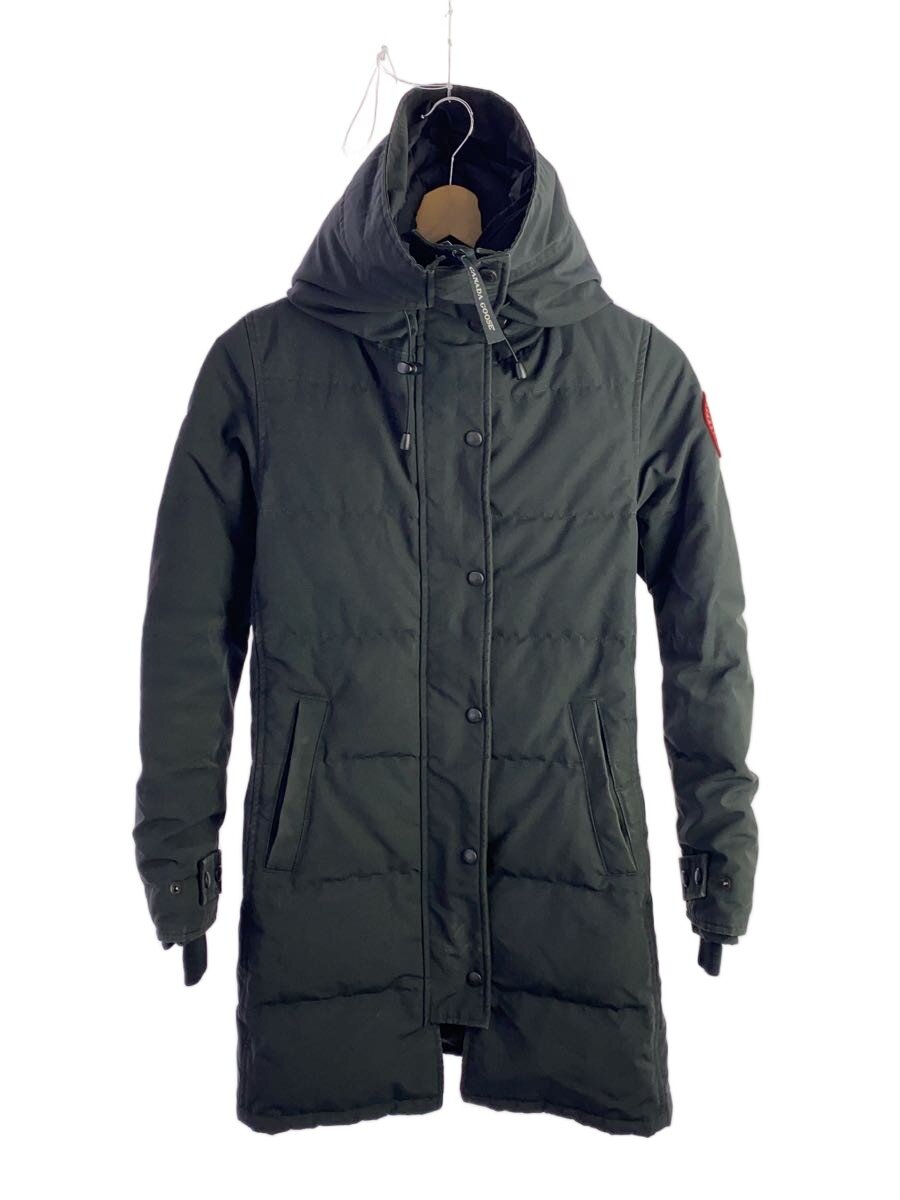 【中古】CANADA GOOSE◆ダウンジャケット/S/ナイロン/BLK/アニマル/2302JL// ...