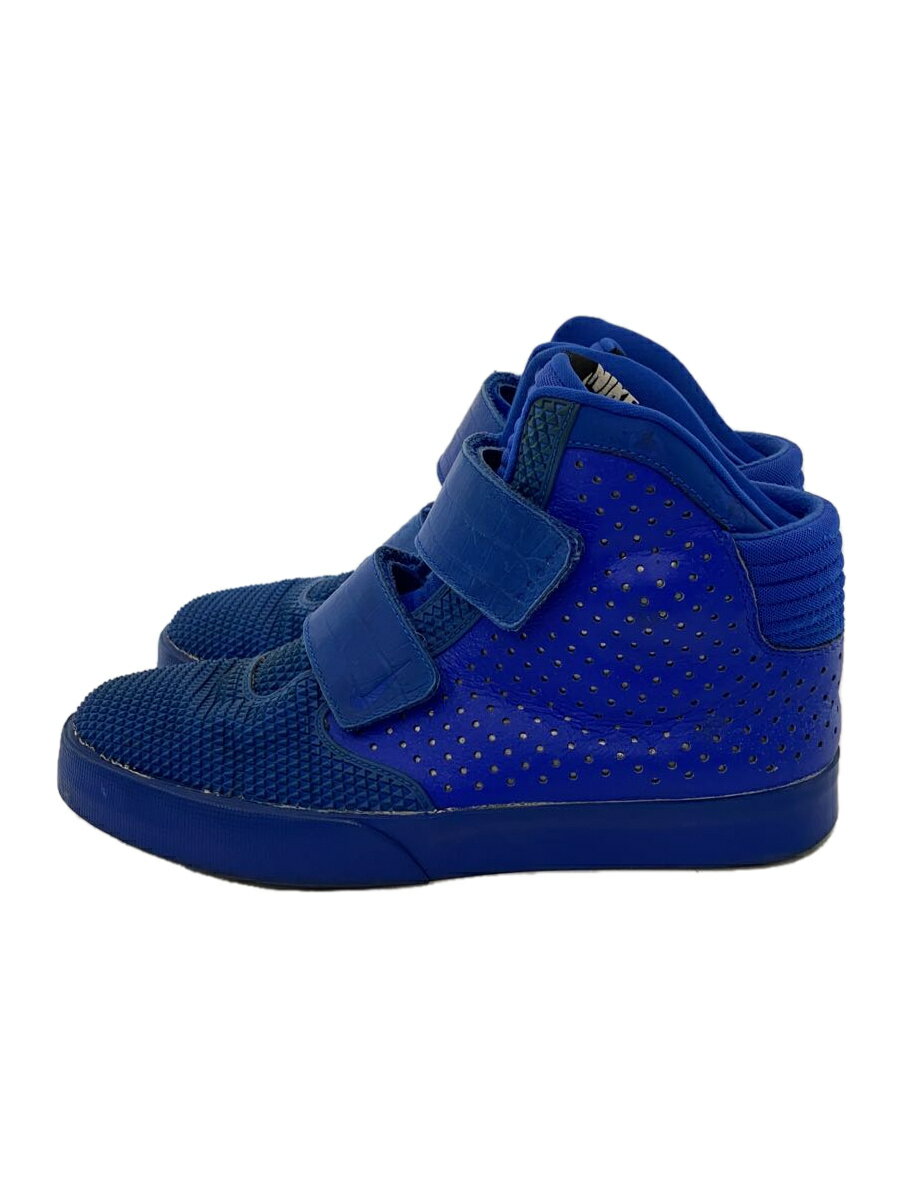 【中古】NIKE◆FLYSTEPPER 2K3 PRM/フライステッパー/ブルー/677473-400/27cm/BLU【シューズ】