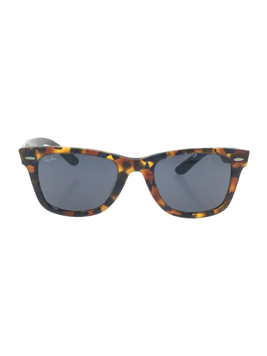【中古】Ray-Ban◆WAYFARER/ウェイファーラー/サングラス/ウェリントン/ブラック/RB2140-F/1158/R//【服飾雑貨他】