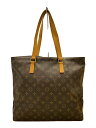 【中古】LOUIS VUITTON◆カバメゾ_モノグラム・キャンバス_BRW/PVC/BRW/M51151【バッグ】