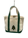 【中古】L.L.Bean◆トートバッグ/コットン/BEG/プリント/112635/USA製【バッグ】(4)