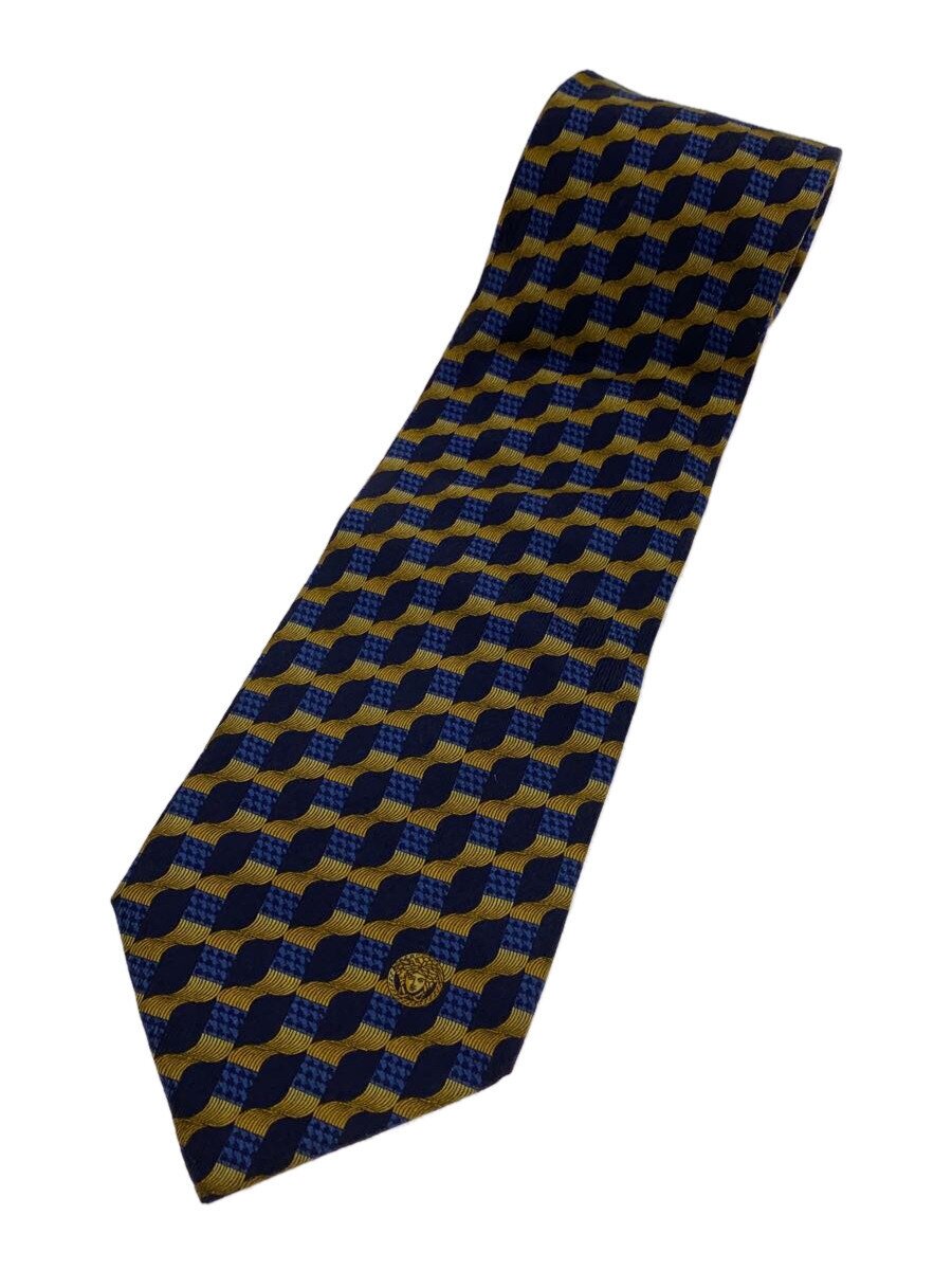 【中古】VERSACE◆ヴェルサーチェ/ネクタイ/シルク/マルチカラー/メンズ【服飾雑貨他】