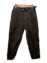 【中古】THE NORTH FACE◆GRANUM CORD PANT_グラナムコードパンツ/M/コットン/BRW/無地【レディースウェア】