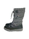 【中古】ATTIBATEX/ブーツ/37/GRY/ウール【シューズ】(4)