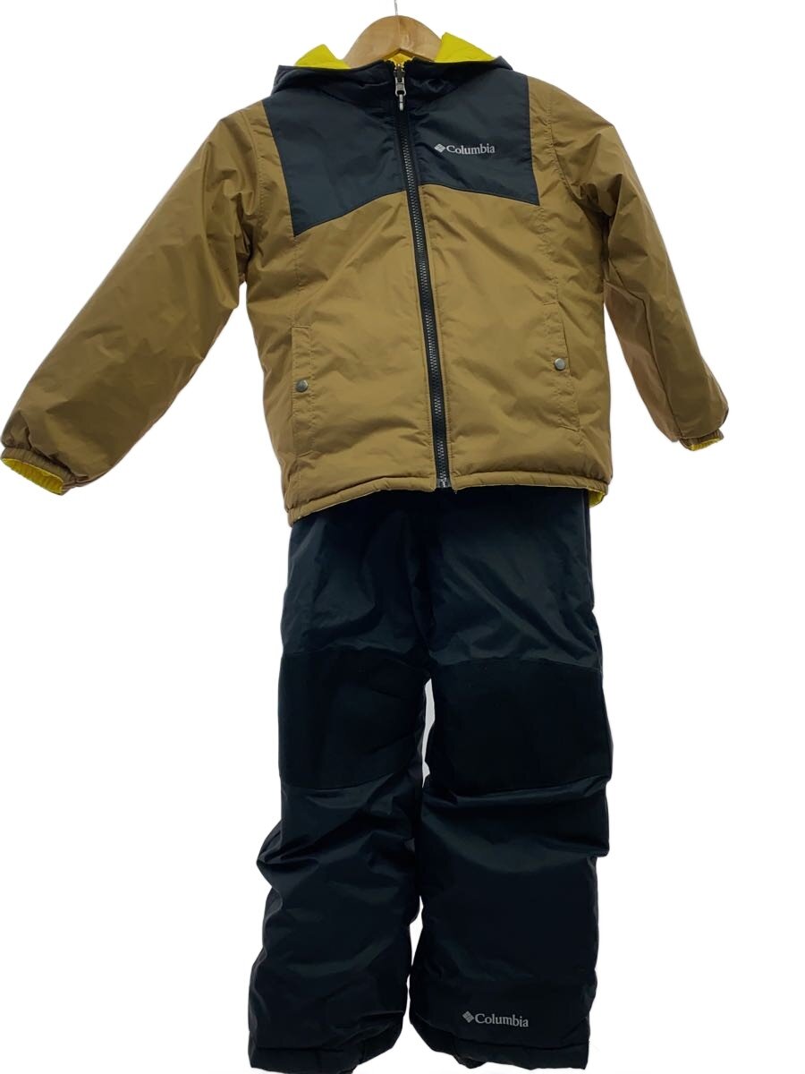 【中古】Columbia◆リバーシブル/ダブルフレークセット/キッズウィンターウェアー/XS(6-7)/CML/SY1093【スポーツ】