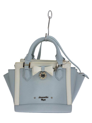 【中古】Samantha Vega◆トートバッグ/--/BLU【バッグ】 【中古】Samantha Vega◆トートバッグ/--/BLU【バッグ】