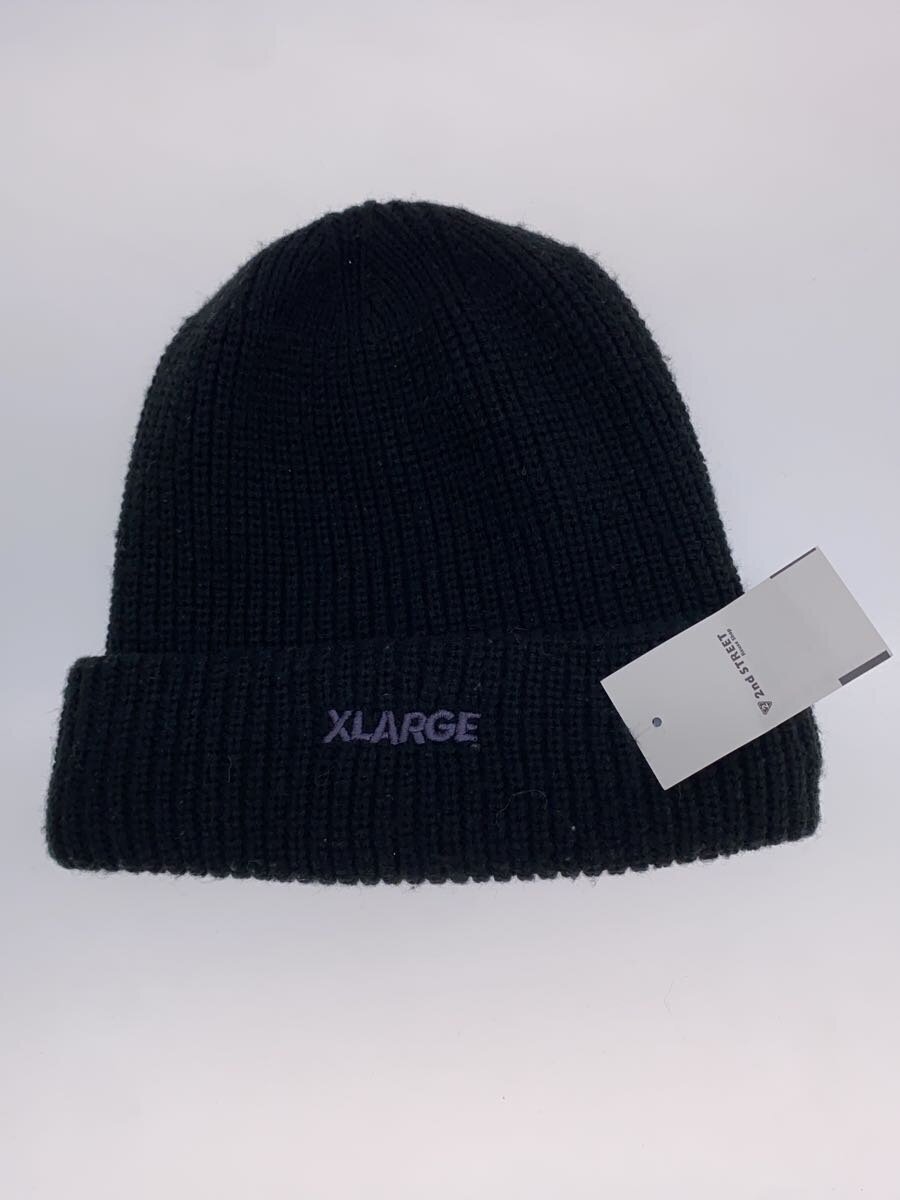 For Women - 【中古】X-LARGE◆ニットキャップ/--/アクリル/BLK/メンズ/101223051010【服飾雑貨他】