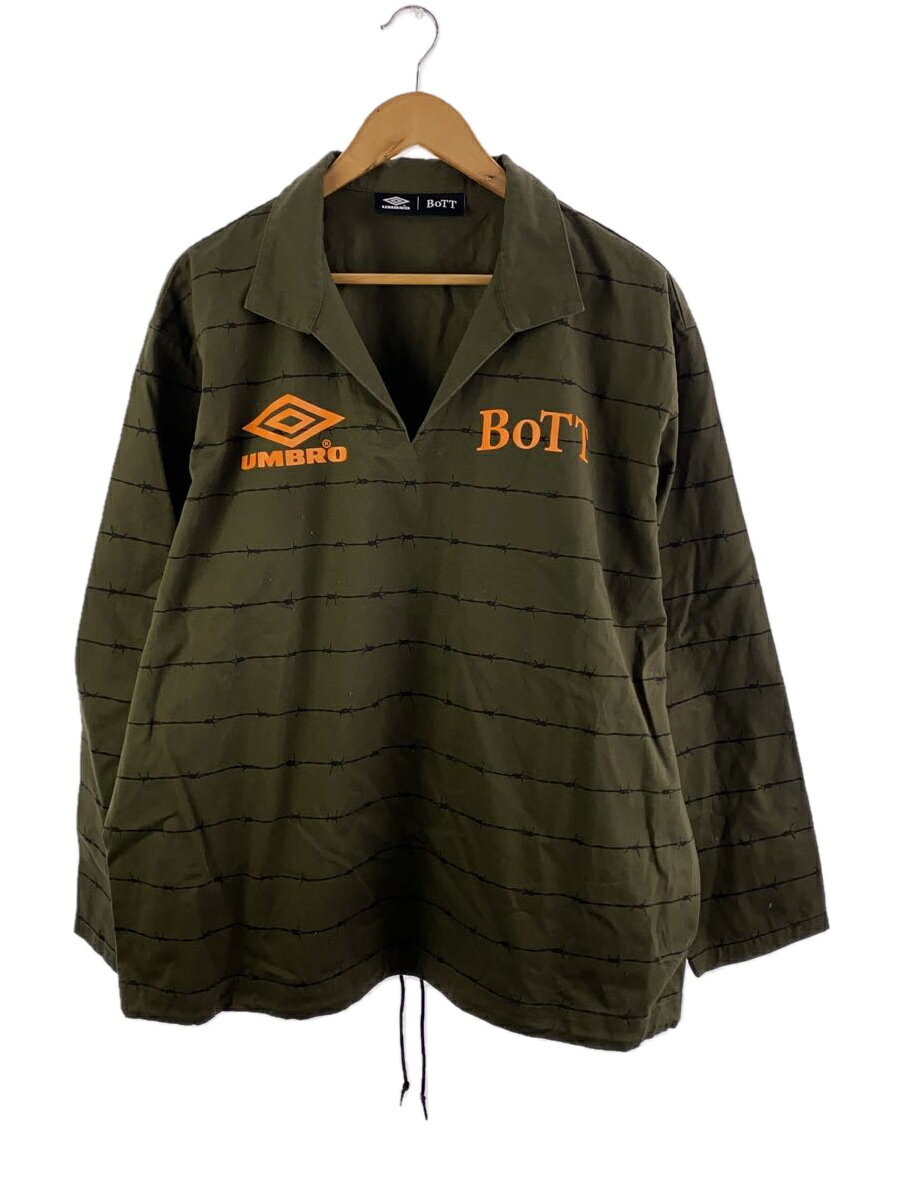 【中古】UMBRO◆×BEAMS T/Pullover Shirt/XL/コットン/KHK/75-11-0015-493【メンズウェア】