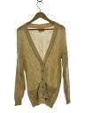 【中古】PENDLETON◆カーディガン(薄手)/M/ウール/CRM/70-80s/金タグ【メンズウェア】