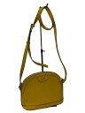 【中古】kate spade new york◆ショルダーバッグ/--/YLW/無地//【バッグ】