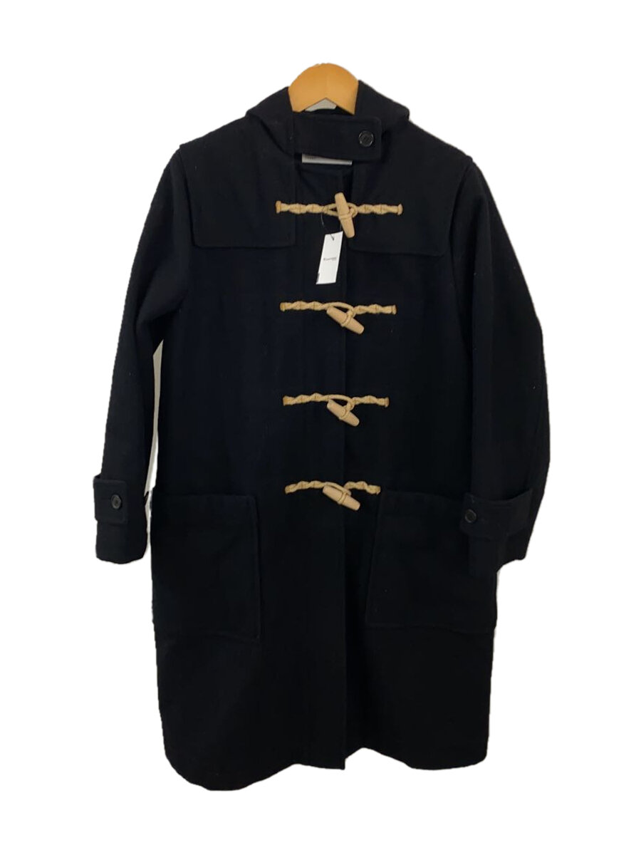 【中古】MHL.◆ダッフルコート/2/ウール/BLK/アニマル/595-9210503【レディースウェア】