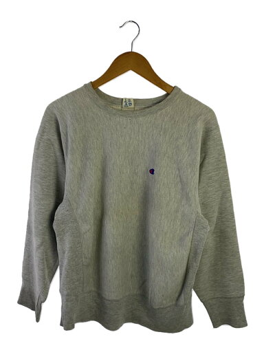 【中古】Champion◆80s/reverse weave/スウェット/L/コットン/GRY【メンズウェア】 【中古】Champion◆80s/reverse weave/スウェット/L/コットン/GRY【メンズウェア】