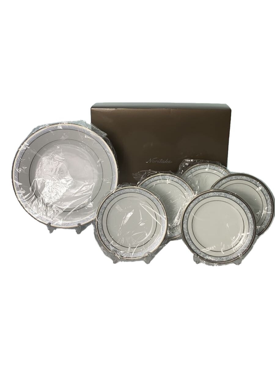 【中古】Noritake◆プレート/5点セット/WHT/PA9132/ハンプシャープラチナパーティーセット//【キッチン用品】