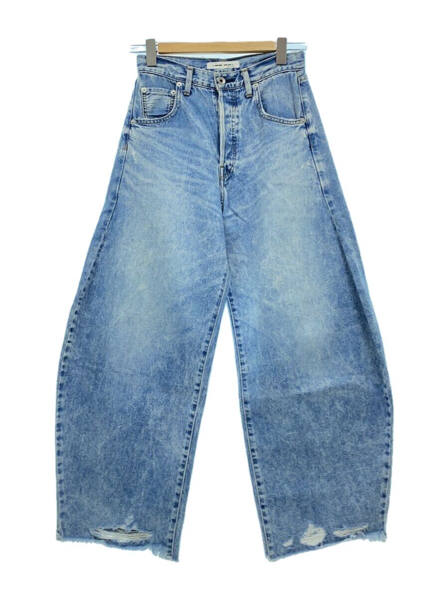 【中古】Whim Gazette◆ボトム/36/コットン/BLU/WGZ1021702A0001【レディースウェア】