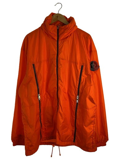 【中古】MONCLER◆ナイロンジャケット/2/ナイロン/オレンジ/H20921A00015【メンズウェア】 【中古】MONCLER◆ナイロンジャケット/2/ナイロン/オレンジ/H20921A00015【メンズウェア】