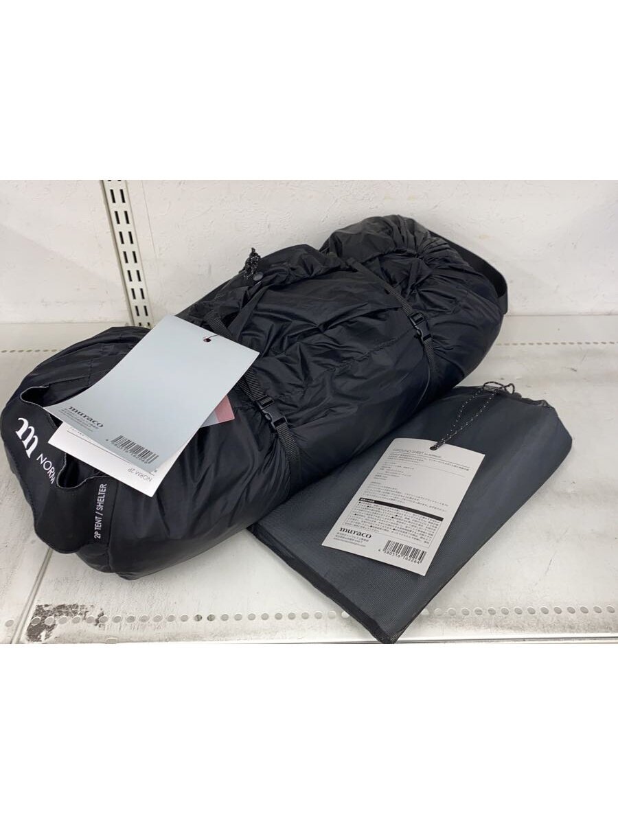 Other - 【中古】muraco◆テント/ドーム/2~3人用/BLK/norm 2p/グランドシートセット【スポーツ】