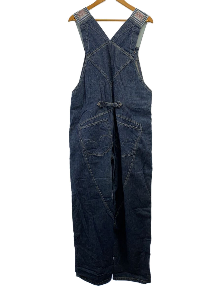 【中古】MARITHE FRANCOIS GIRBAUD◆オーバーオール/L/コットン/IDG【メンズウェア】