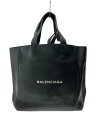 【中古】BALENCIAGA◆トートバッグ/レザー/BLK/485330//【バッグ】
