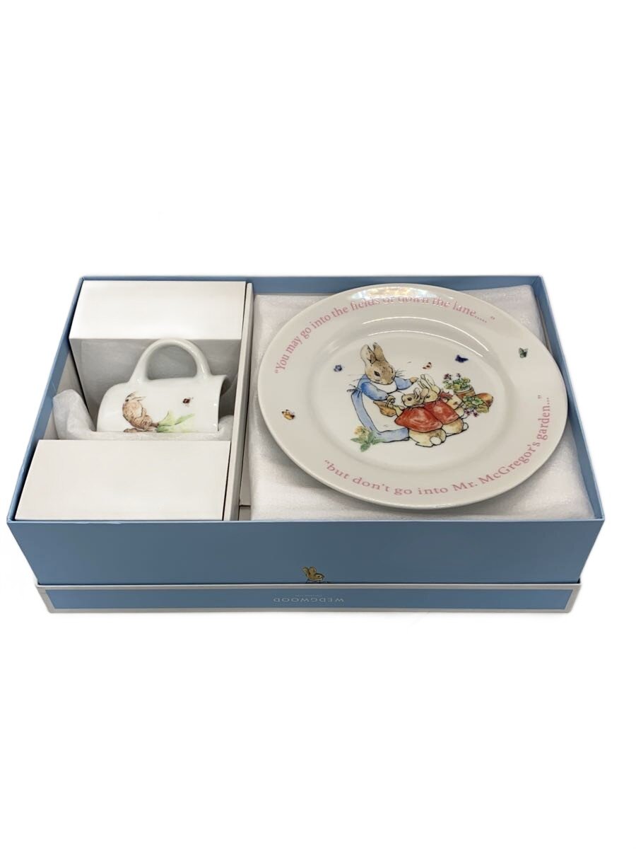 WEDGWOOD◆×ピーターラビットキッズ食器/3点セット//