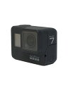 【中古】GoPro◆2018年製/CHDHX-701-FW/HERO7/BLACK/デュアル充電器付/ビデオカメラ【カメラ】