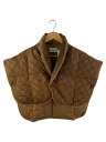 【中古】CELINE◆ダウンベスト/L/--/BRW/総柄/SAT5553771【レディースウェア】