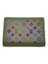 【中古】LOUIS VUITTON◆ポルトフォイユ・クレア/2つ折り財布/レザー/GRN/レディース/M13619【服飾雑貨他】