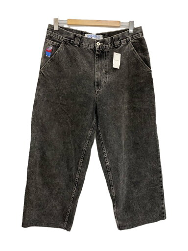 【中古】POLAR SKATE CO.◆ボトム/M/コットン/BLK/無地【メンズウェア】 【中古】POLAR SKATE CO.◆ボトム/M/コットン/BLK/無地【メンズウェア】