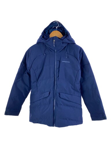 【中古】patagonia◆Ws Pipe Down Jacket/S/ポリエステル/NVY【レディースウェア】 【中古】patagonia◆Ws Pipe Down Jacket/S/ポリエステル/NVY【レディースウェア】