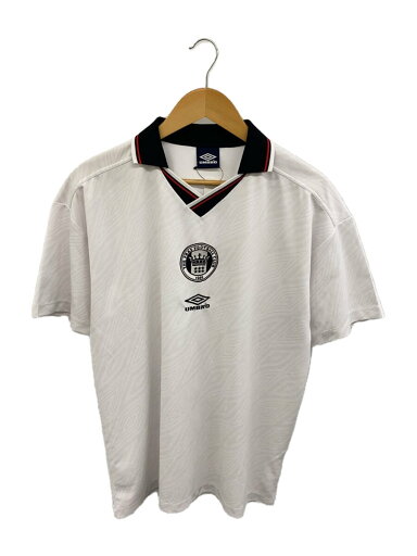 【中古】UMBRO◆ポロシャツ/L/ポリエステル/WHT/1026394400001【メンズウェア】 【中古】UMBRO◆ポロシャツ/L/ポリエステル/WHT/1026394400001【メンズウェア】