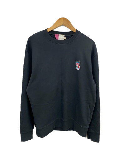 【中古】ACIDE Maison kitsune◆スウェット/L/コットン/BLK/無地/EU00350KM0015【メンズウェア】 【中古】ACIDE Maison kitsune◆スウェット/L/コットン/BLK/無地/EU00350KM0015【メンズウェア】