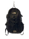 【中古】THE NORTH FACE◆HOT SHOT/リュック/ナイロン/BLK/無地/NM72302【バッグ】