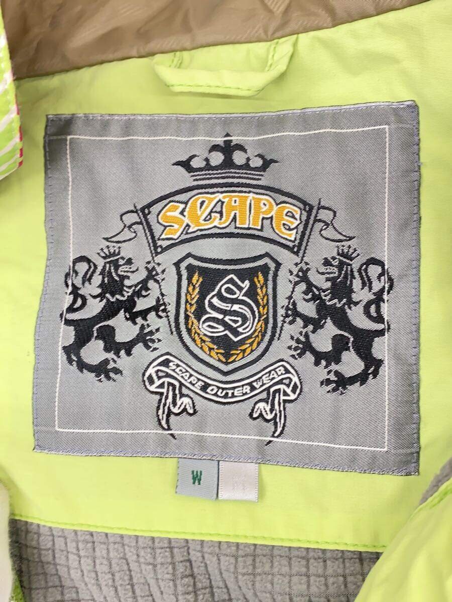 【中古】SCAPE◆セットアップ/ヨゴレ有/M/レディース/ジャケット:チェック柄 ボトム:パープル 無地【スポーツ】 3