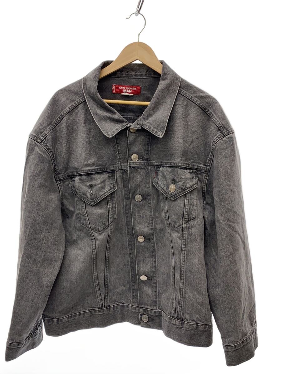 JUNYA WATANABE COMME des GARCONS MAN◆25SS/Gジャン/XS/綿セルヴィッチデニム製品加工/グレー/WO-J203/AD2024//