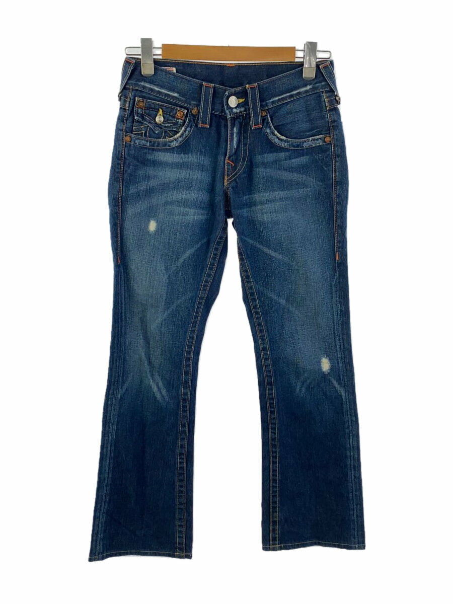 【中古】TRUE RELIGION◆ボトム/27/コットン/NVY【メンズウェア】