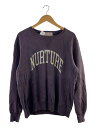 【中古】ADAM ET ROPE◆【REMII RELIEF】別注 SP加工 NURTURE SWEAT SHIRTスウェット/M/コットン/【レディースウェア】