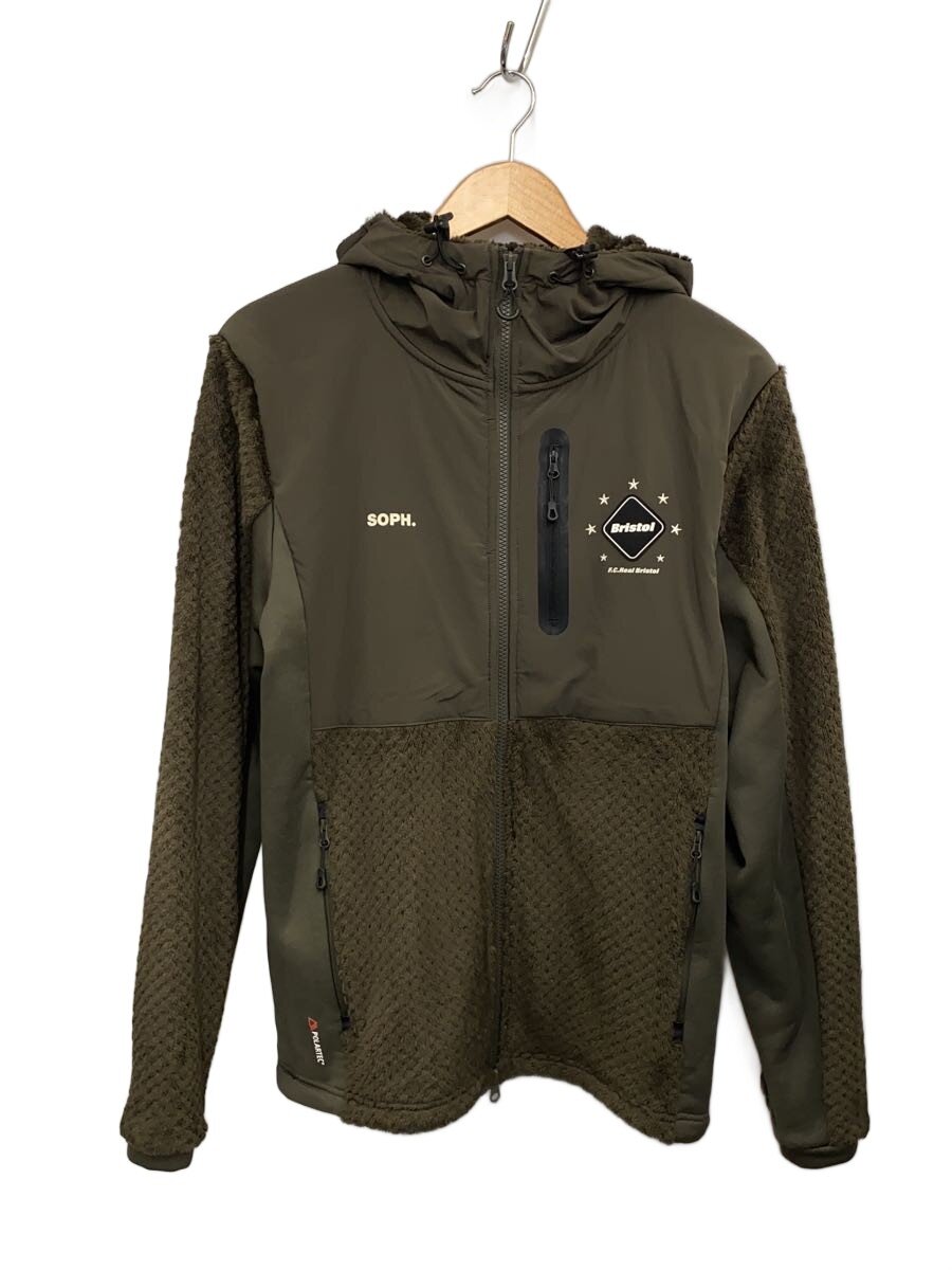 F.C.R.B.(F.C.Real Bristol)◆POLARTEC HYBRID HOODED JACKET/フーデットジャケット/M/KHK/FCRB-242061