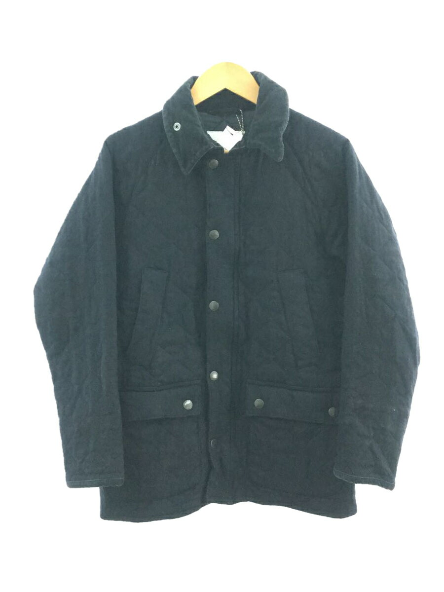 【中古】Barbour◆キルティングジャケット/38/ウール/BLK【メンズウェア】