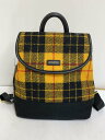 【中古】MACKINTOSH PHILOSOPHY◆x HARIS TWEEDチェック柄ウールリュック/バッグ【バッグ】