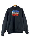 【中古】HARLEY DAVIDSON◆パーカー/HOODIE-KNIT/M/コットン/BLK/96493-20VM【メンズウェア】