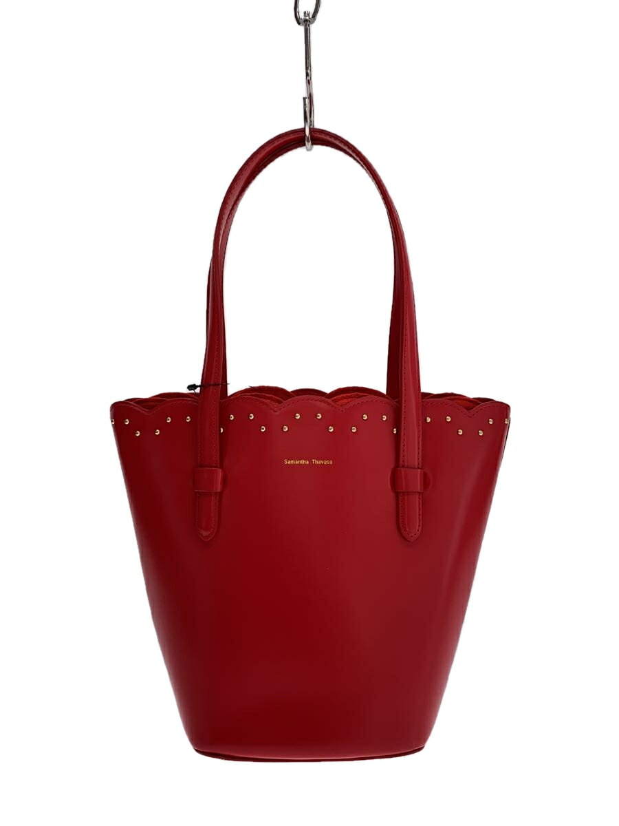 【中古】Samantha Thavasa◆ハンドバッグ/--/レッド【バッグ】