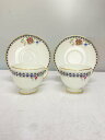 【中古】WEDGWOOD◆カップ&ソーサー/2点セット/WHT【キッチン用品】