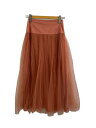 【中古】Christian Dior◆チュールレーススカート/34/ナイロン/PNK/841J50A8810【レディースウェア】